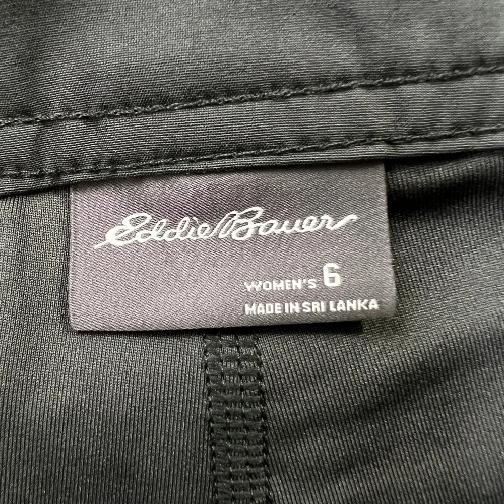 Eddie Bauer Golf Skort Athletic Outdoor‎ Stretch Pockets Gray Womens Size 6